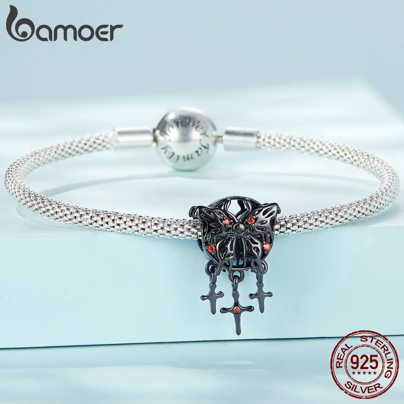 bamoer-ลูกปัดเงิน-925-รูปสัญลักษณ์เซลติก-สไตล์โกธิค-สําหรับแขวนสร้อยคอ-สร้อยข้อมือ-เครื่องประดับฮาโลวีน-diy