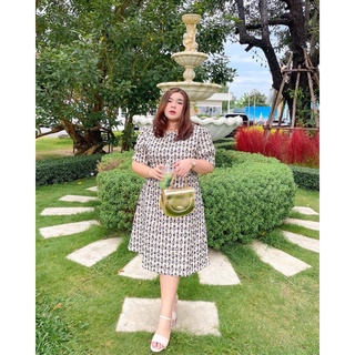 Tweed Dress🧶 เดรสสาวอวบ งานพร้อมส่ง