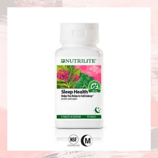 Nutrilite Sleep Health ช่วยการนอนหลับ ขนาด 90 เม็ด (นำเข้าจาก USA)