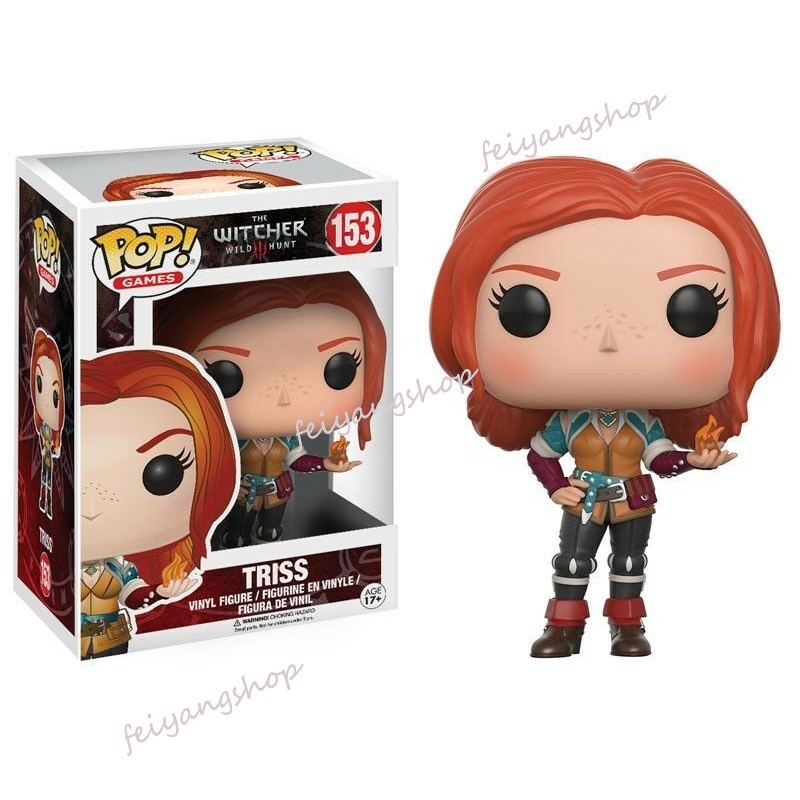 ฟิกเกอร์-funko-pop-the-witcher-3-wild-hunt-geralt-triss-ciri-iennefer-ของเล่นสําหรับเด็ก