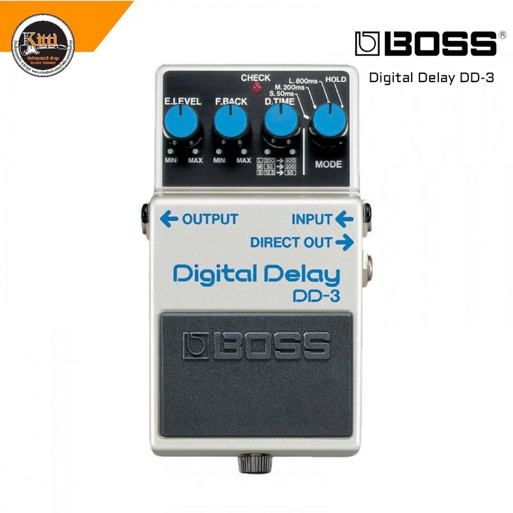 เอฟเฟคกีตาร์ Boss DD-3T Digital Delay | Shopee Thailand