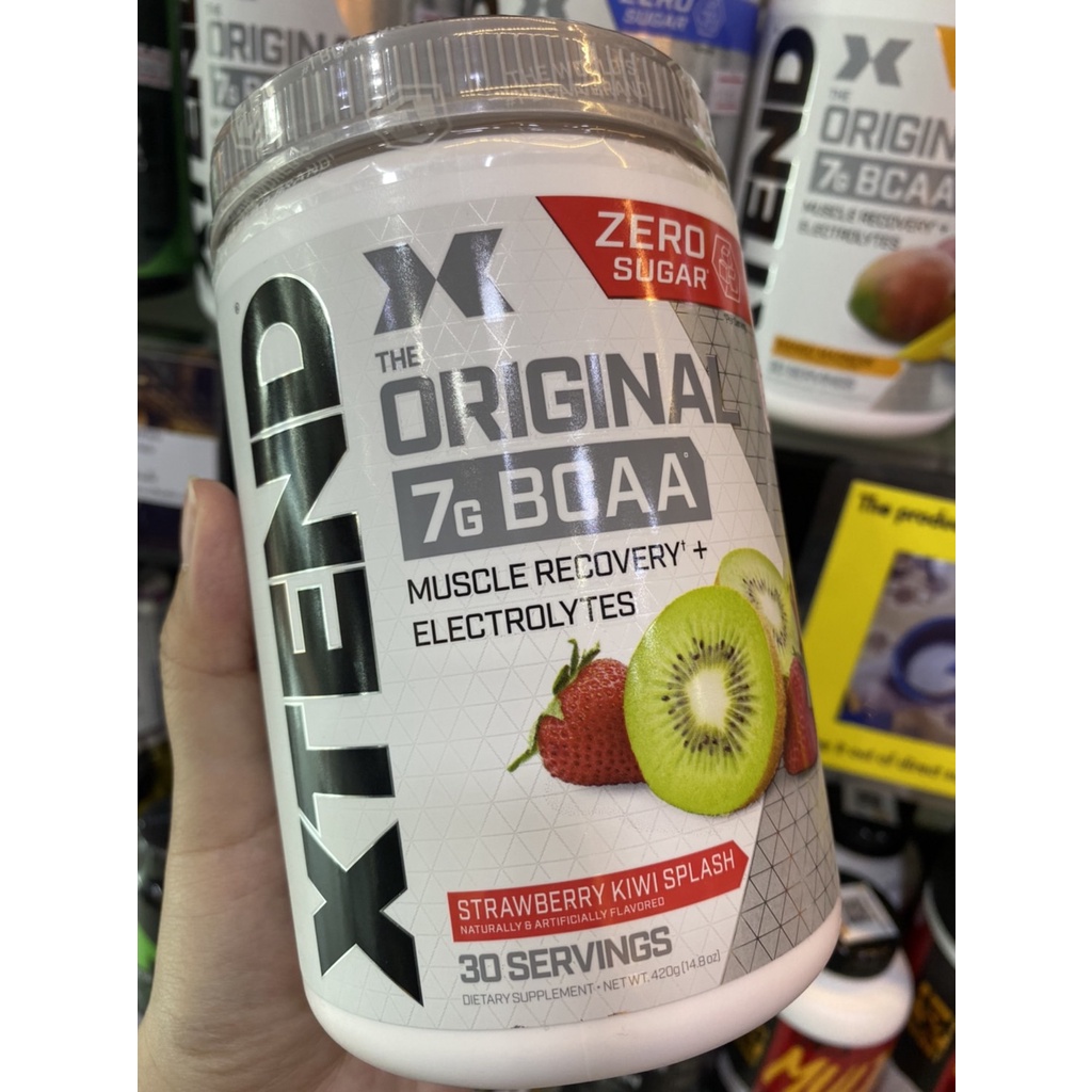 XTEND Original BCAA Powder Sugar Free 7g BCAAs for Men & Women (30