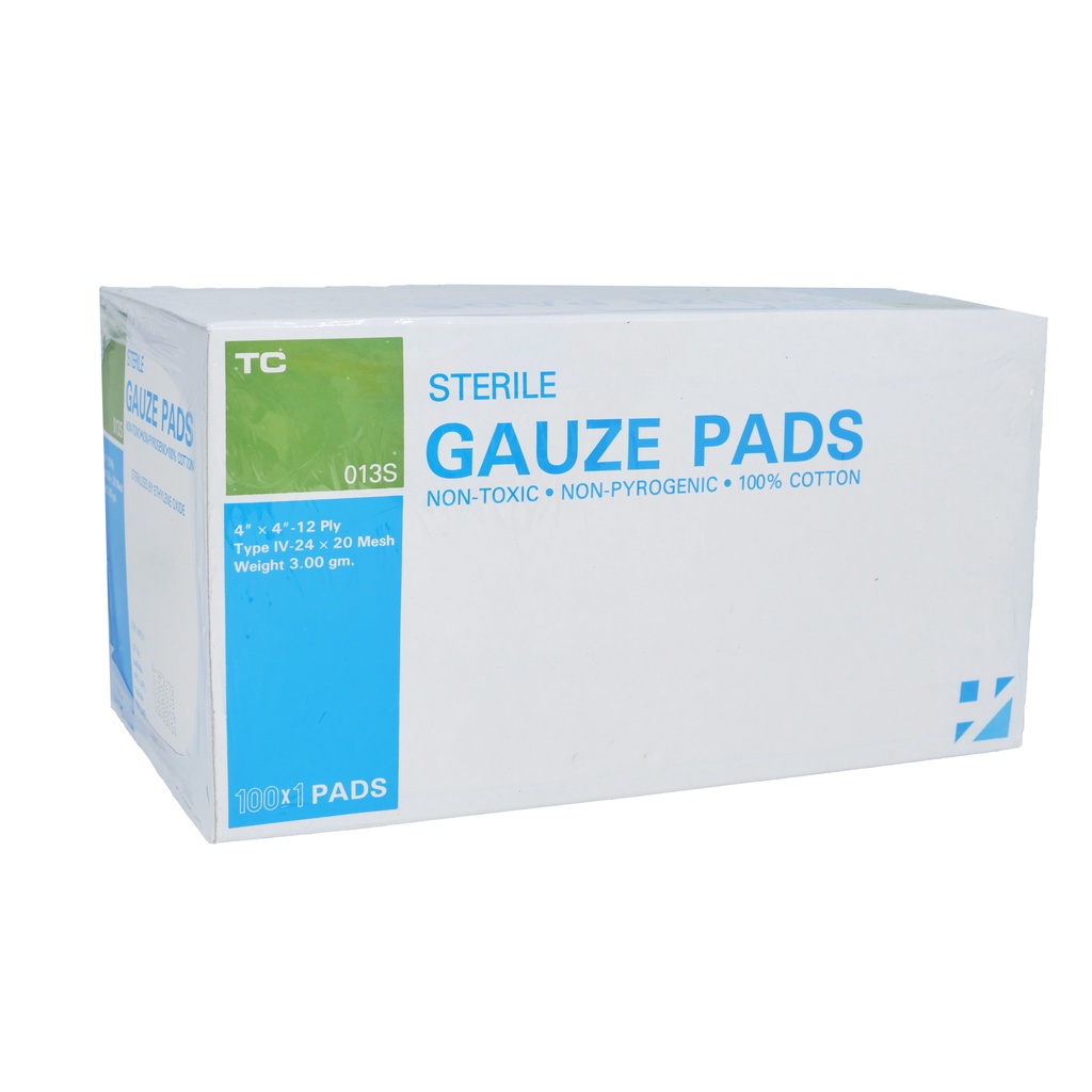 Gauze pad ผ้าก๊อซ แผ่น ปิดแผลฆ่าเชื้อ ผ้าปิดแผล | Shopee Thailand