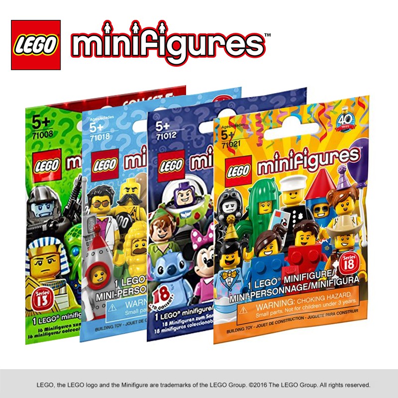 รวม-lego-minifigures-หายากจากทุก-series-สินค้าถูกแพ็คอยู่ในซองไม่โดนเปิด