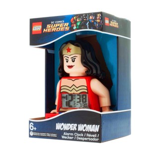 9009877 : นาฬิกาปลุก LEGO DC Comics Super Heroes Wonder Woman Minifigure Light Up Alarm Clock (กล่องไม่สวย)