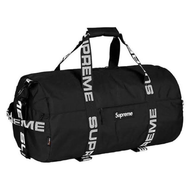 กระเป๋า Supreme Duffle bag SS18 Black Shopee Thailand