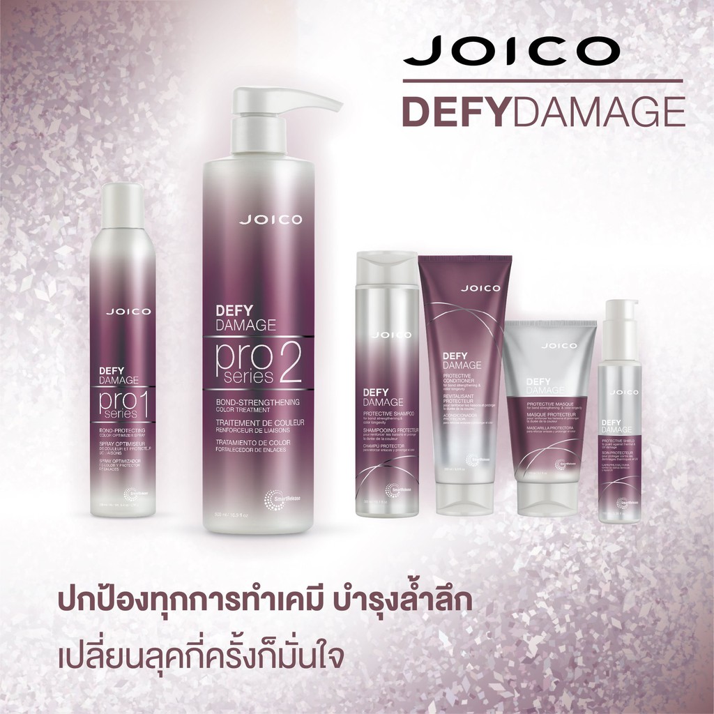 จอยโก้-joico-defy-damage-protective-shampoo-1000-ml-แชมพู-สำหรับผมเสียมากจากเคมีทำสี-ดัด-ยืด-แชมพูสูตรเข้มข้น