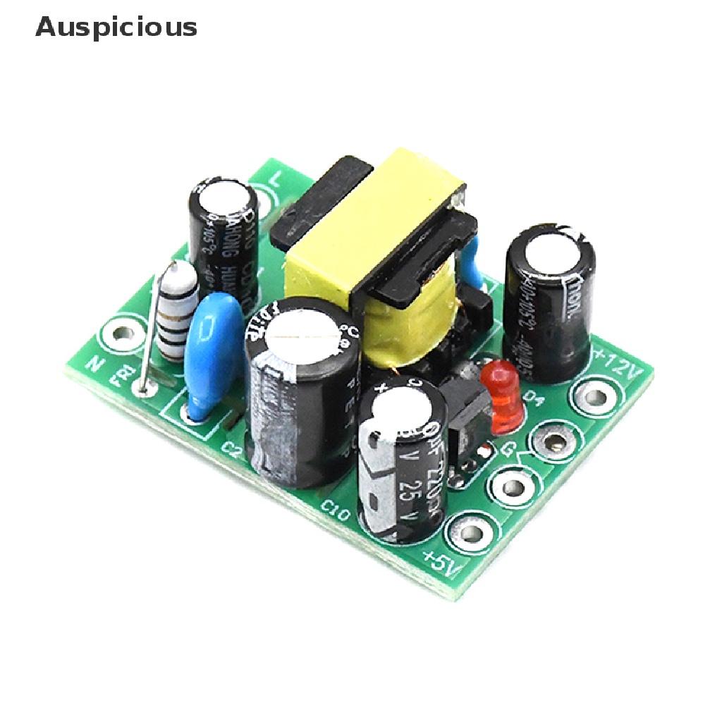 มงคล-บอร์ดโมดูลแปลง-ac-dc-ขนาดเล็ก-ac110v-220v-เป็น-dc-12v-0-2a-5v