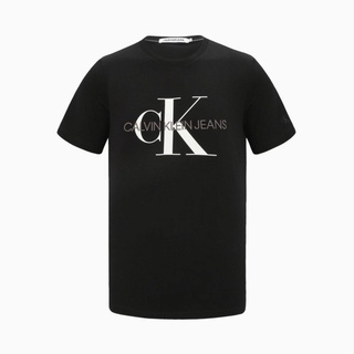 HH Calvin Klein เสื้อยืดผู้ชาย รุ่น J312206 BEH สีดำ เสื้อยืดผ้าฝ้าย