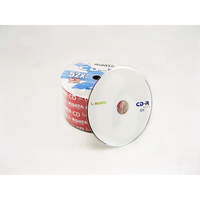 ภาพสินค้าแผ่นซีดี CD-R / CD-R หน้าขาว ยี่ห้อ Hp / Ridata แท้ ความจุ 700MB Pack 50 แผ่น จากร้าน wpp5129 บน Shopee ภาพที่ 4
