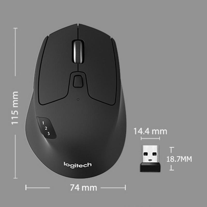 จัดส่งจากกรุงเทพ-logitech-m720-wireless-amp-bluetooth-mouse-triathion-mouse