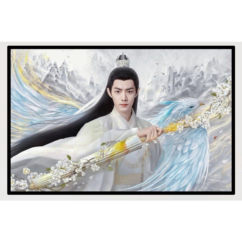 pre-order-diamond-paintingเซียวจ้าน-มากกว่า10แบบ-ภาพวาดเพชรdiy-xiaozhan