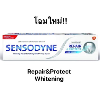 พร้อมส่ง!! ยาสีฟัน sensodyne repair &amp; protect สูตร whitening 100g.