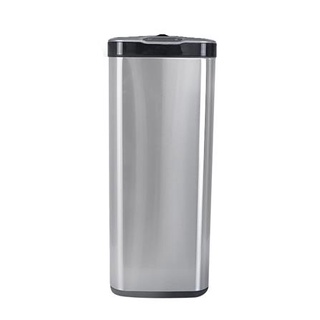 Dee-Double  ถังขยะ SENSOR RIN 30 ลิตร สีเงิน  ถังขยะภายใน ถังขยะในบ้านสวย ๆ ถังขยะกลม ถังขยะในครัว ถังขยะเล็ก ถังขยะ