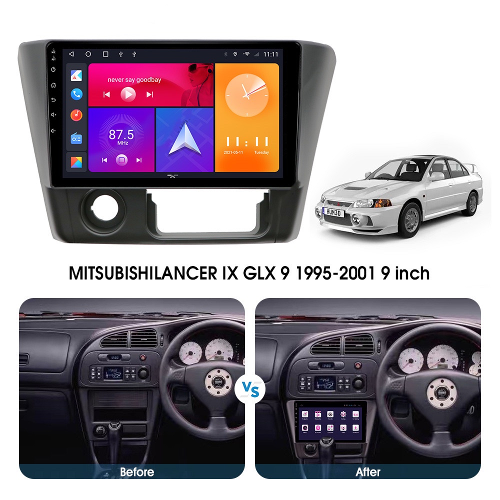 แผงแดชบอร์ดเครื่องเล่น-mp5-android-2-din-dvd-gps-9-นิ้ว-สําหรับ-mitsubishi-lancer-2008-2012