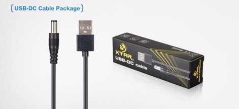 ภาพขนาดย่อของภาพหน้าปกสินค้าXTAR USB DC Cable for XTAR VC4 & MASTER VC2 Plus จากร้าน emergencygearbackpack บน Shopee ภาพที่ 6