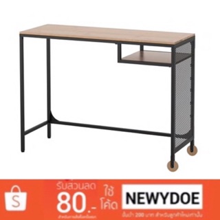 โต๊ะแล็ปท็อปIKEA (FJÄLLBO ฟแยลบู) ดำ, 100x36 ซม.