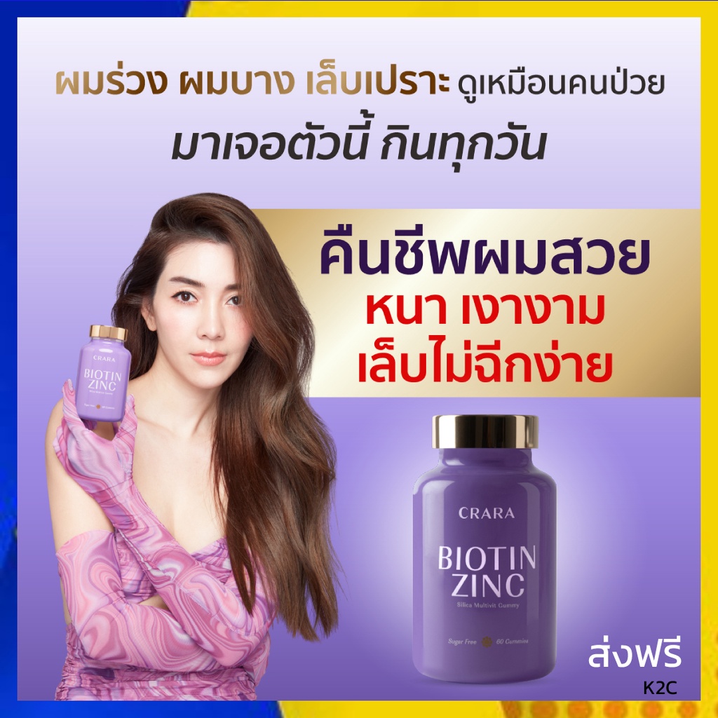 รับเงินคืน-15-1-กระปุก-crara-biotin-ไบโอติน-ผมเสีย-ผมร่วง-บำรุงเล็บ-kenki