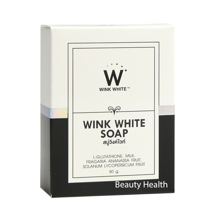 wink-white-soap-สบู่วิงค์ไวท์-ผสมกลูต้า-น้ำนมแพะ-ช่วยทำความสะอาดผิว-บำรุงผิว-80-g-x-1-กล่อง