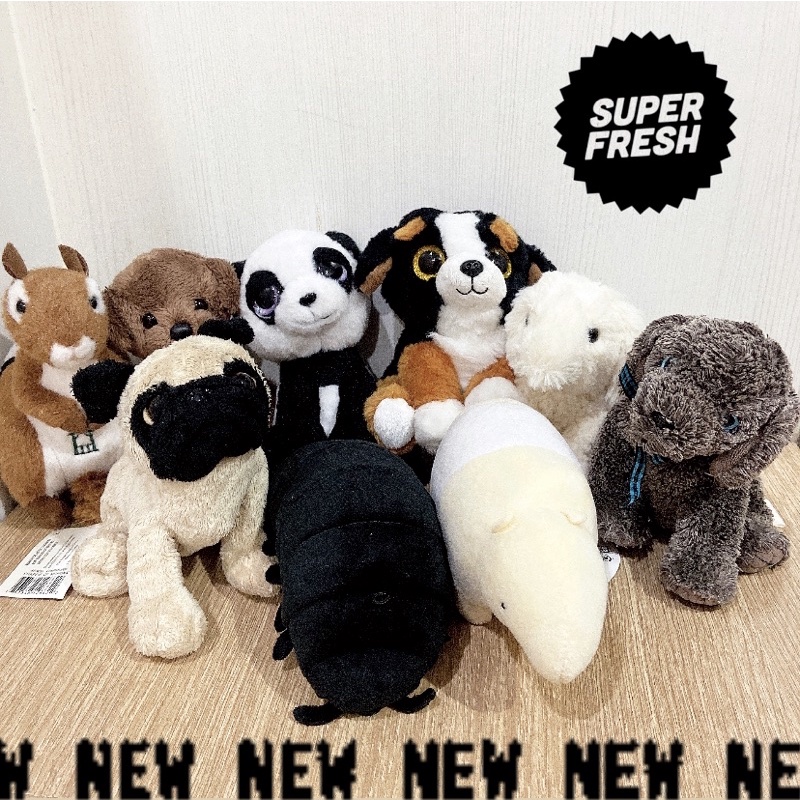 ตุ๊กตาสัตว์-น้องน่ารักทุกตัวค่ะ-ราคา-99-บาท