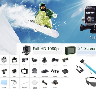 Action Camera Accessory อุปกรณ์ต่อพ่วง แอ๊กชั่นแคม Eken, SJCam, GoPro มาตรฐาน