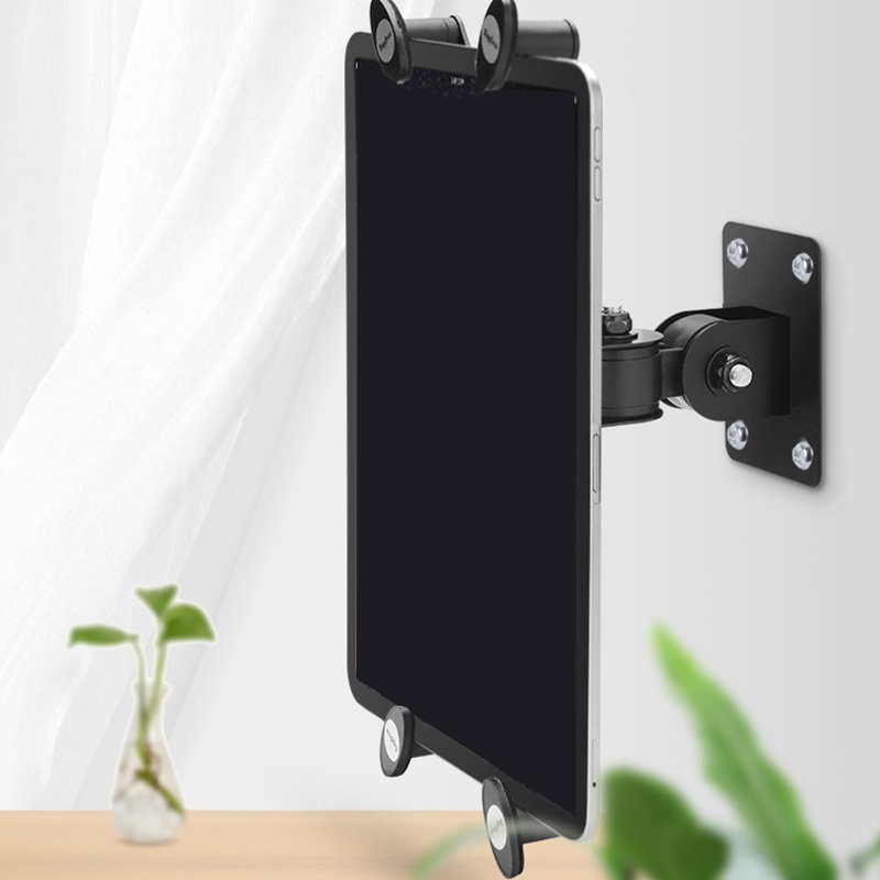 lazy-phone-stand-wall-mount-bracket-for-ipad-tablet-long-arm-foldable-rotation