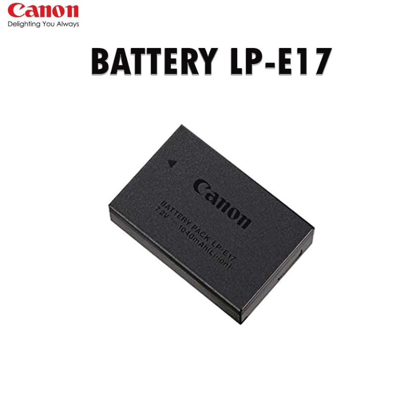 CANON BATTERY LP-E17 แบตเตอรี่ลิเธียมไอออน (รับประกัน 1ปี) | Shopee ...
