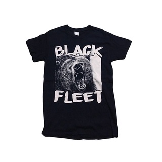 เสื้อยืด black fleet ป้าย gildan