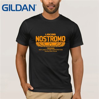 เสื้อยืดผู้ชายเสื้อยืดลายกราฟฟิก uscss nostromo 180286 Ship