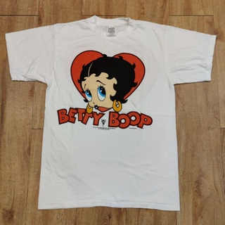 BETTY BOOP ❤️ ลายการ์ตูน เสื้อลายการ์ตูน เบตตี้บูฟ เสื้อลายสไตล์วินเทจ