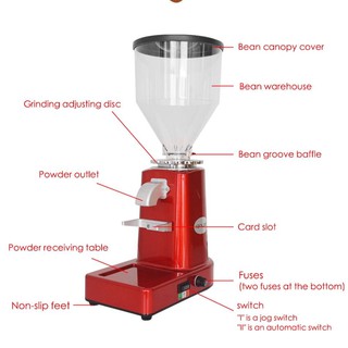 เครื่องบดกาแฟไฟฟ้า 250 วัตต์ Electric coffee grinder 250W.☕☕☕ZB-600B🙏🙏 สินค้าพร้อมส่งค่ะ 🙏🙏