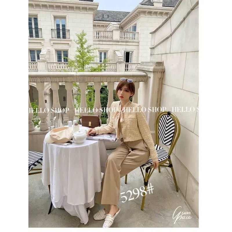 charming-blazer-เสื้อคลุมแขนยาว-ผ้าทวีตกระดุมหน้าใช้งานได้จริง-ดีเทลมีกระเป๋าหน้าสองข้าง-น่ารักค่ะมี3สีงานนำเข้าแบรนด