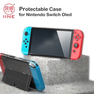 ภาพหน้าปกสินค้าIine เคสพลาสติกใสสําหรับ Nintendo Switch OLED ที่เกี่ยวข้อง