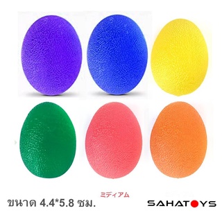 ภาพหน้าปกสินค้าบอลบีบยางซิลิโคนบริหารมือ บอลบีบเล่นสร้างกล้ามเนื้อมือ นิ่มเด้งยืดหยุ่น รูปทรงไข่ ไข่ Silicone Grip Ball Egg ที่เกี่ยวข้อง