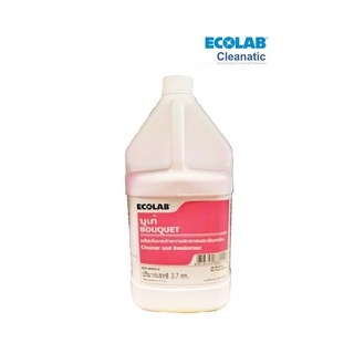 Ecolab(เอ็กโคแลบ) PE832-800610 บูเก้: ผลิตภัณฑ์ทำความสะอาดและดับกลิ่น (3.8 ลิตร)