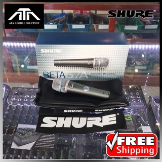 SHURE : BETA57A ( ไมค์โครโฟนไดนามิค มีทิศทางการรับเสียงแบบ Supercardioid | ของแท้ 100% )