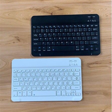 ภาพสินค้าKeyboard คีย์บอร์ดบลูทูธ ไอแพด ไอโฟน แท็บเล็ต Samsung Huawei ไอแพด10.2 gen 7 ใช้ได้单键盘 จากร้าน zcdshop บน Shopee ภาพที่ 5