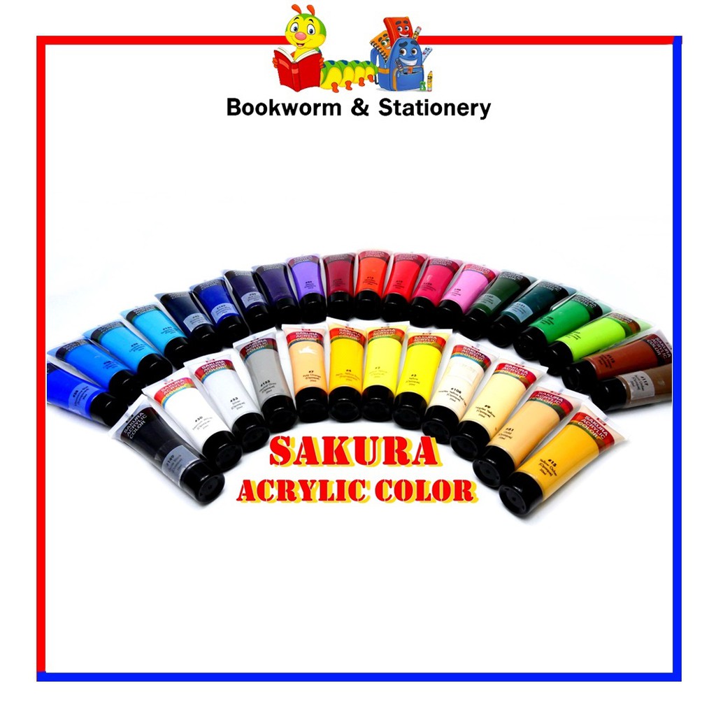 อุปกรณ์งานศิลป์-สีอคิลิคหลอดเดี่ยว-20-ml-คละสี-ส่วนที่-2