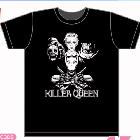 hot-tshirts-ลด15-ใส่โค้ด-porn995-เสื้อยืดโจโจ้-jojo-killer-queen-จาก-tomodachi-t-shirt-เสื้อยืดสกรีนลาย-เสื้อยืดอนิเม