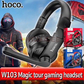 ภาพหน้าปกสินค้าหูฟังเล่นเกมส์พร้อมไมค์ Headphones “W103 Magic tour” gaming headset พร้อมสายอะแดปเตอร์เสียงสามารถใช้กับโน้ตบุ๊กได้ ซึ่งคุณอาจชอบสินค้านี้