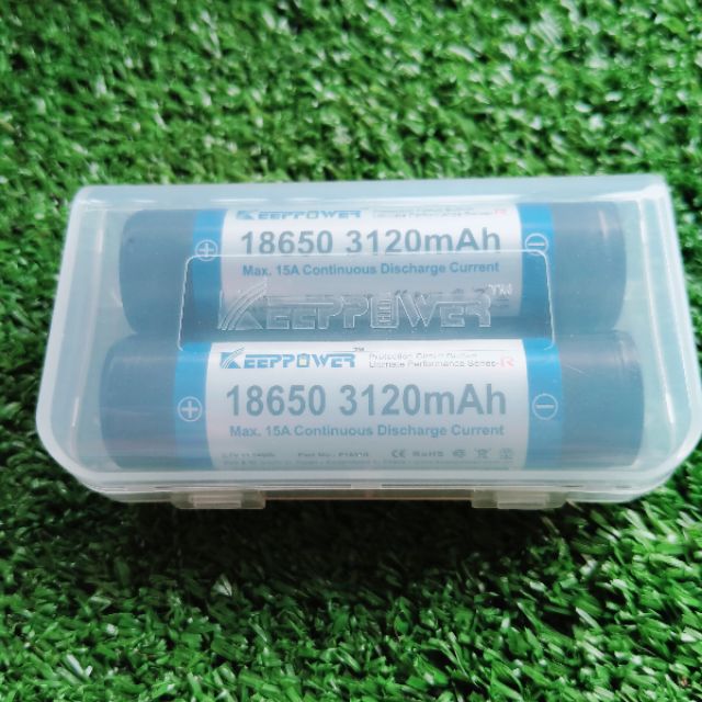KeepPower 18650 P1831R 3120mAh 15A (2ก้อน) | Shopee Thailand