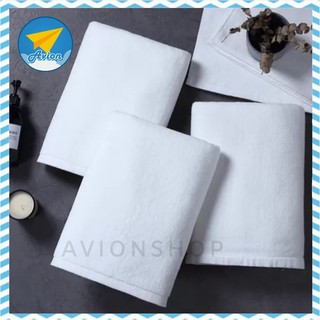 ✈ Avionshop - ผ้าเช็ดตัว ผ้าขนหนู ผ้าเช็ดตัว ผ้าคอตตอล 100% เกรดโรงแรม