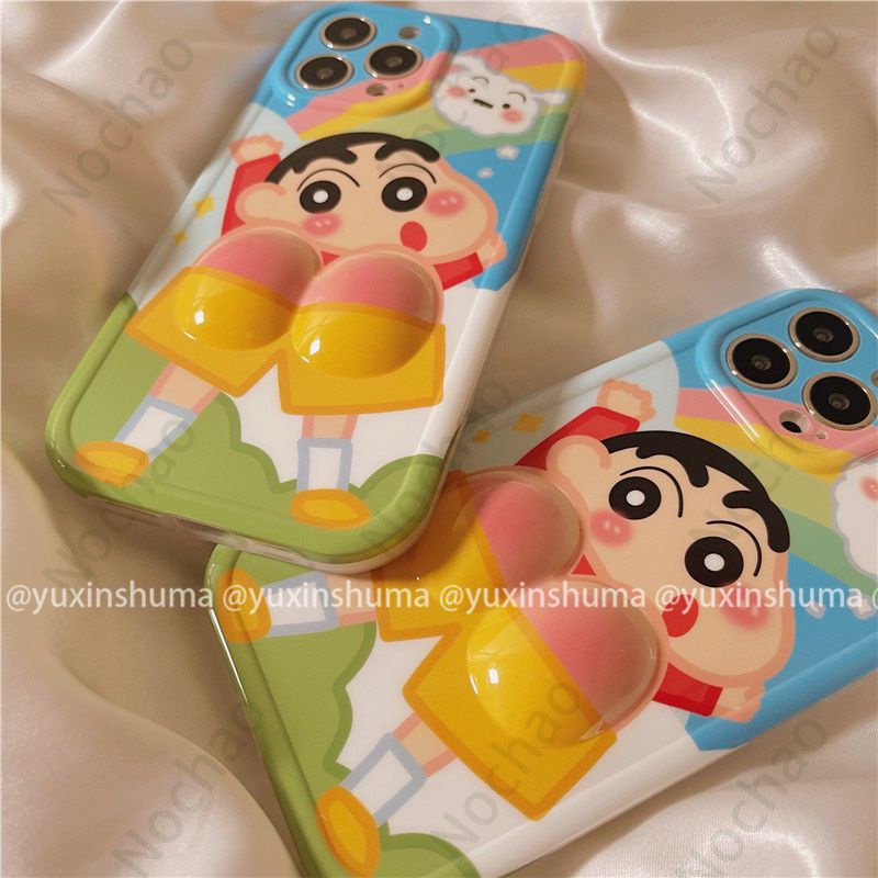 เคสโทรศัพท์มือถือ-ซิลิโคนนิ่ม-ลายการ์ตูนญี่ปุ่น-3d-สําหรับ-iphone-14-14-13promax-12-11-14-pro-max