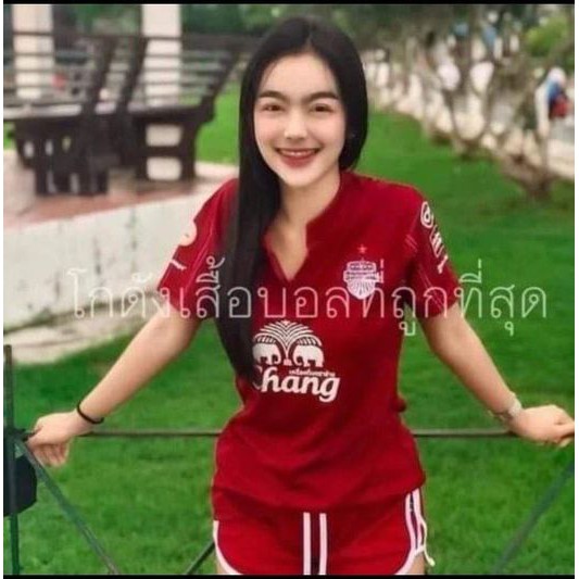 เสื้อกีฬาผู้หญิง-ทีมบุรีรัมย์ยูไนเต็ด-สีพื้น-2020