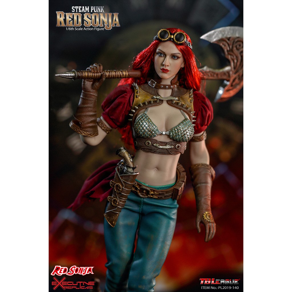 Toysoverzone TBLeague 1/6 Steam Punk Red Sonja Queen Toysoverzone TBLeague 1/6 Steam Punk Red Sonja Queen