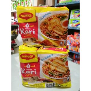 😋อร่อยมาก😋Maggi Kari มาม่าแม็กกี้ รสผงกะหรี่ แพค 5 ห่อ