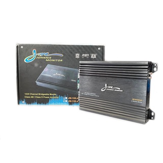 เพาเวอร์แอมป์ติดรถยนต์แรงๆ JOHNNIE MONITOR รุ่น JM-1000.1D CLASS D 1000w. สีดำ