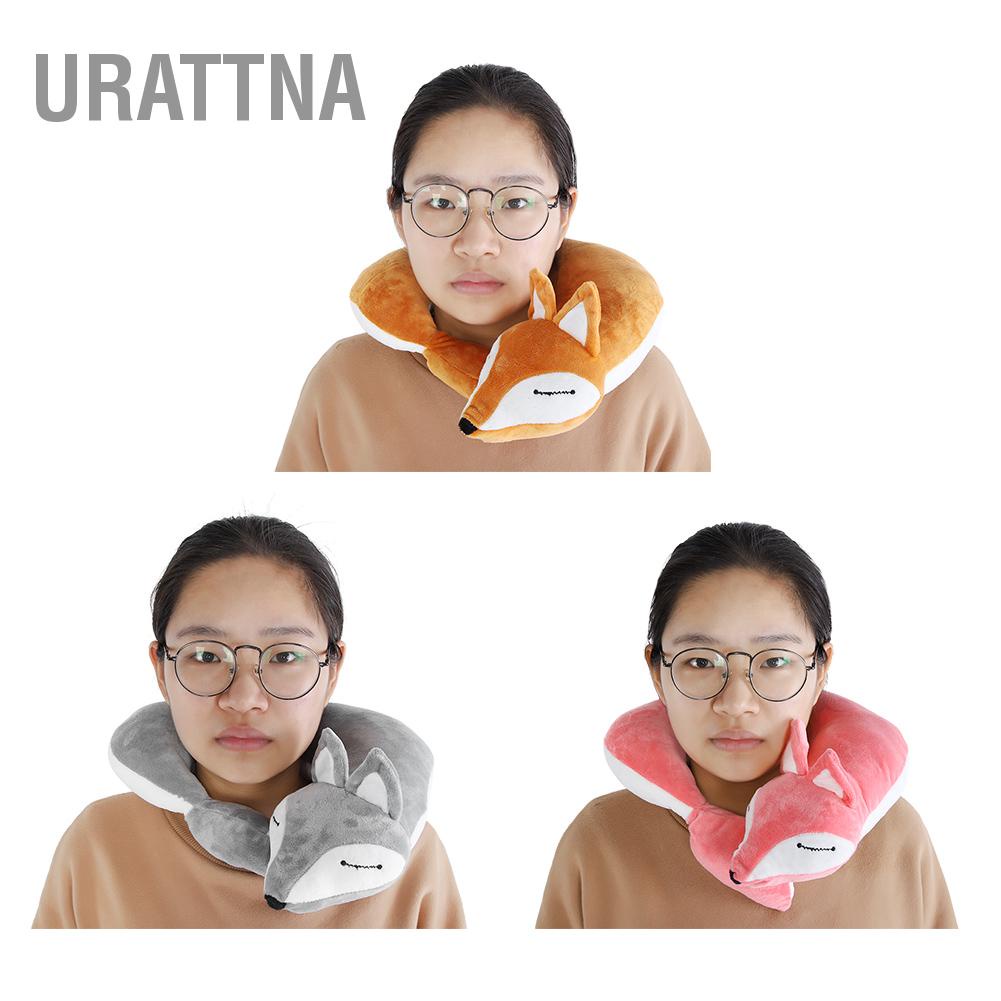 urattna-หมอนรองคอ-รูปสุนัขจิ้งจอก-แบบนิ่ม-เพื่อสุขภาพ