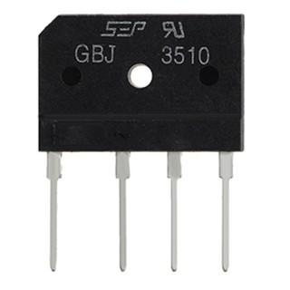 A017 Diode GBJ3510 35A 1000V 4-Pin Bridge Rectifier  ไดโอด บริดจ์  GBJ3510 ทนกระแส 35A ทนแรงดัน 1000V