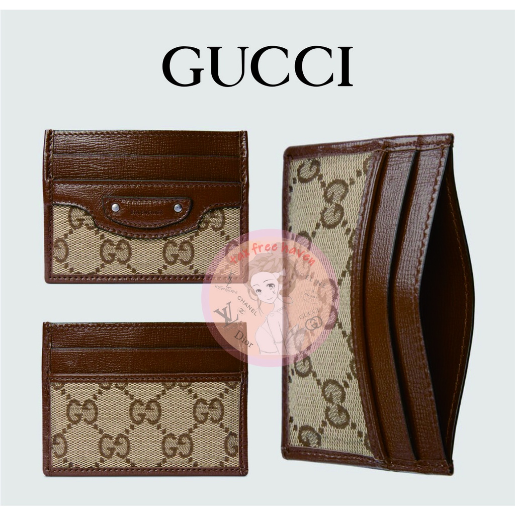 shopee-ถูกที่สุด-100-ของแท้-แบรนด์ใหม่-gucci-animalier-คอลเลกชันหนังบัตร